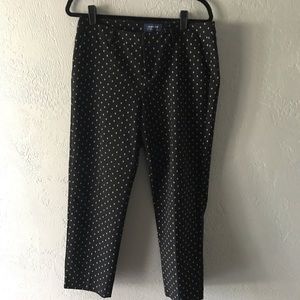 Old Navy, Harper Mid-Rise Pants. Black and White